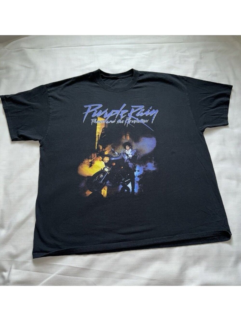 Prince And The Revolution Purple Rain Band Artist Estate Merch Shirt 2XL